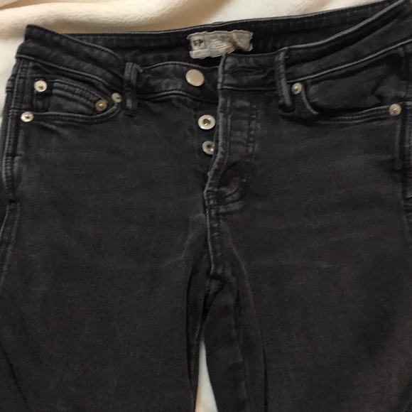 Free People Denim - Free people black jeans
